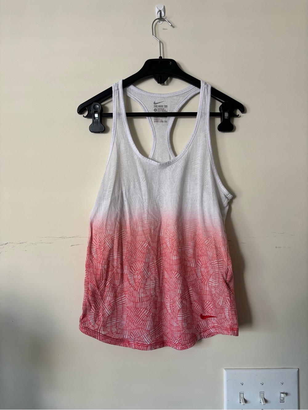 Nike Dri-Fit Racerback Tank Ombre - Coral Pink